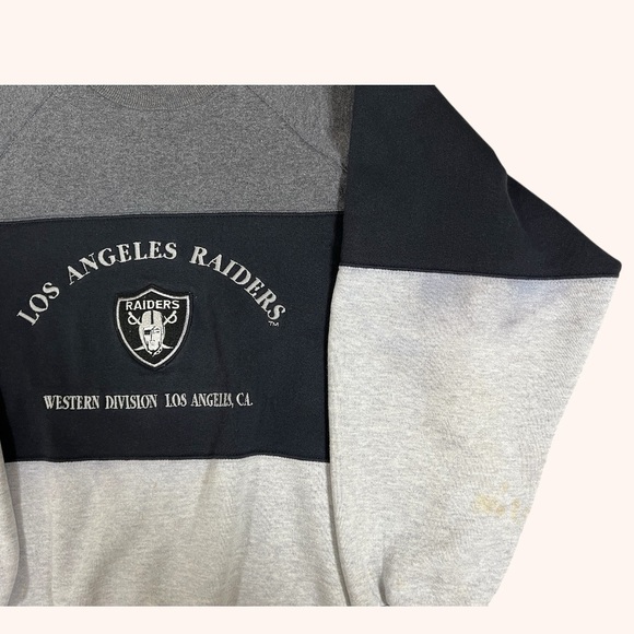 Vintage Nutmeg LA Raiders, NFL, Crewneck Sweatshirt - Picture 6 of 6